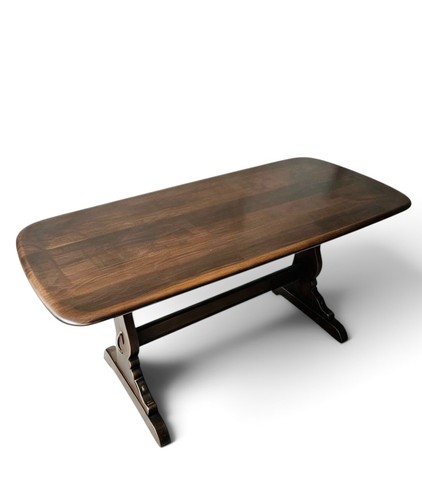 Ercol solid oak refectory - ercol,