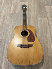 1960s Harmony Sovereign H1260 Jumbo Acoustic Guitar Made In USA with Hard Case