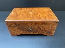 Vintage Thorens 3 Tune 52 Key Music Box - Swiss Made - Walnut