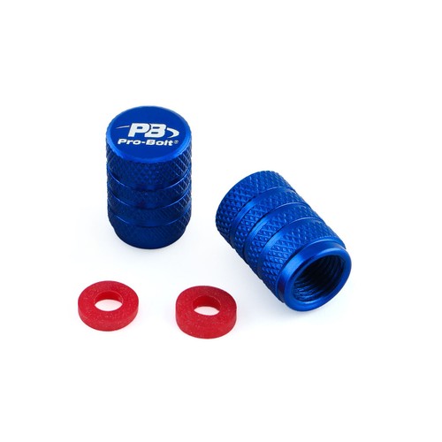 Valve caps dust blue - valve,