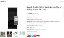 2x new sliding door (double