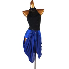 Ballroom Women's Latin Rumba Tango Salsa Samba Competition Dance Dress @
