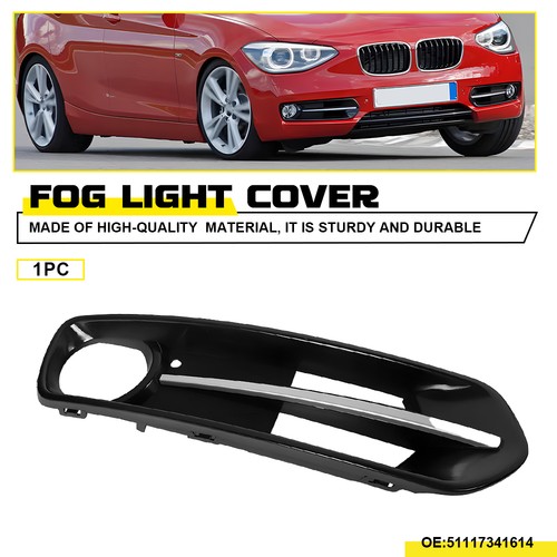 Black front fog surround - front,