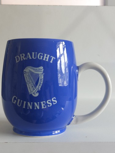 Guinness blue glazed ceramic - glazed,