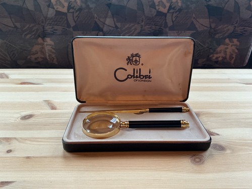 Vintage magnifying glass and - vintage,