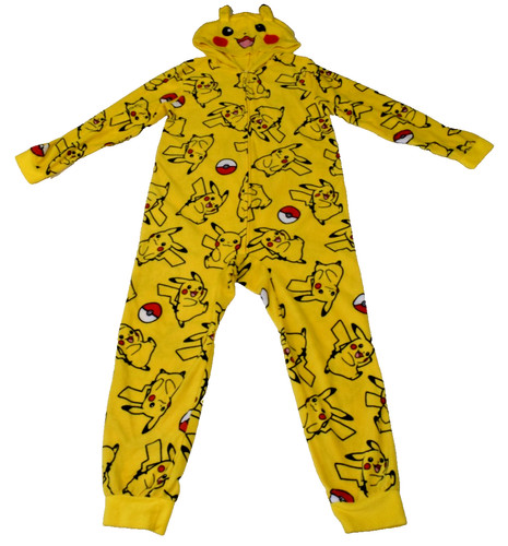 Kids pokemon pikachu hooded - pikachu,