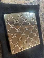 Gucci Gold Pocket Vanity  Compact Mirror