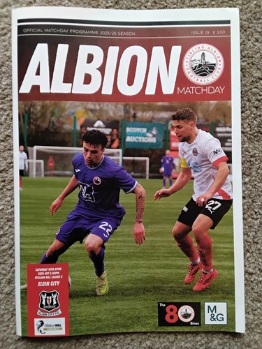 Stirling albion elgin - stirling,