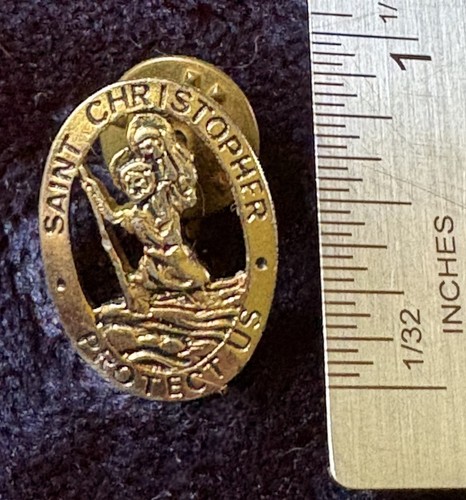 Vintage metal christopher - vintage,