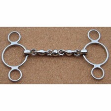 3 Ring Continental / Dutch Waterford Gag Stainless Steel - All Sizes