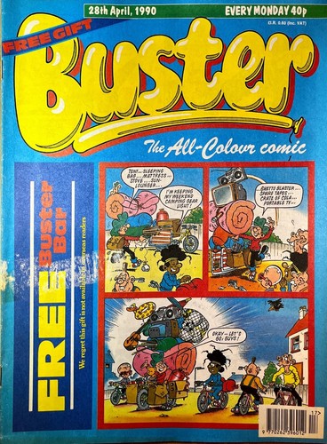 Buster comic vintage 1990s - buster,