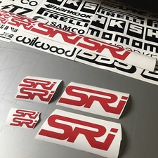 2x Vauxhall SRI Sport Car Van Window Vinyl Stickers Decals Insignia Astra Corsa