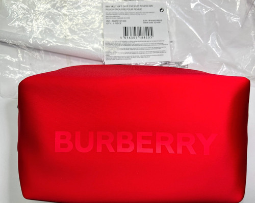 Burberry red pouch - red, bag