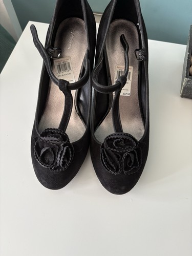 John lewis women - black, suede