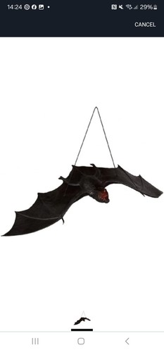 Ravensden rubber hanging bat - rubber,