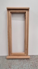 Wooden Timber Window Solid Oak Hardwood Traditional Flush Casement 580x1370mm