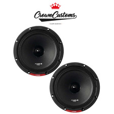 VIBE SLICK 6.5" CAR SPEAKERS PRO AUDIO 550 WATTS MAX PAIR CAR AUDIO BASS