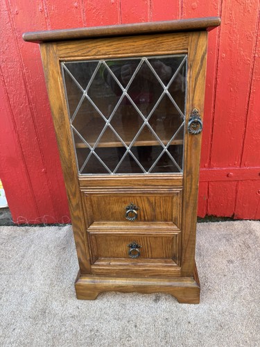 Vintage oak hifi drinks - oak,
