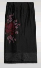 M& S Size 18 black skirt Lined