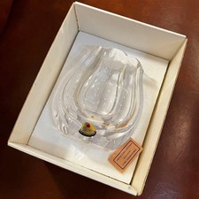 Moser Crystal Tulip Shape Vase