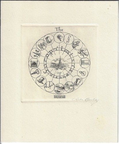 Sascha kronburg exlibris - sascha,