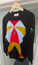 Pringle Nick Faldo Golf Sweater Jumper Vintage, Embroidered, Size Medium