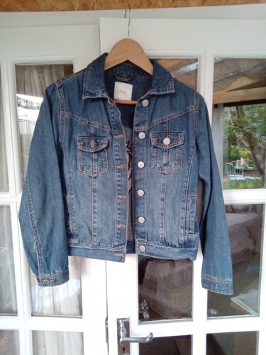 Next girls denim jacket with - girls,