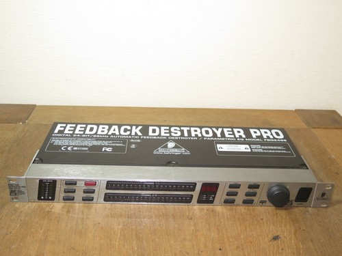 Behringer feedback destroyer - behringer,