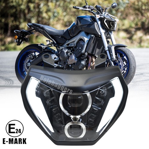 Led headlight assembly with - led,