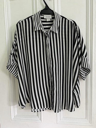 Monki black white striped - monki, &