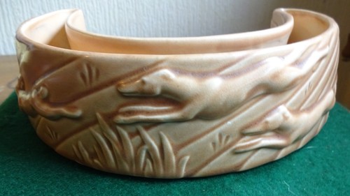 Vintage hare coursing posy - posy, pot