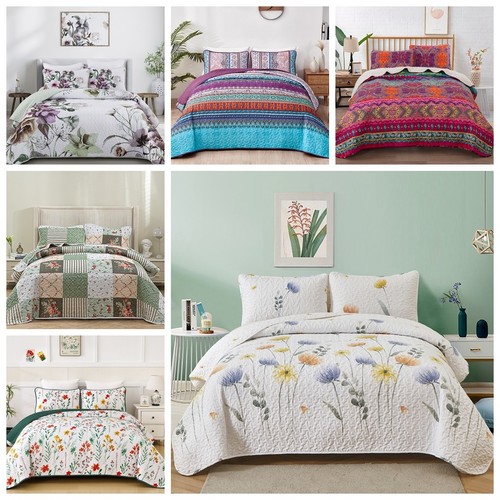 Pcs patchwork bedspread - 3,