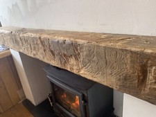 SOLID OAK BEAMS/FLOATING/FIRE/RUSTIC/RECLAIMED/