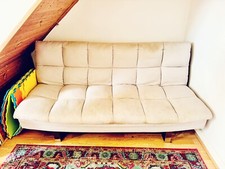 Fabric Sofa Bed 3 Seater Click Clack Living Room Recliner Couch Sofa Living Room