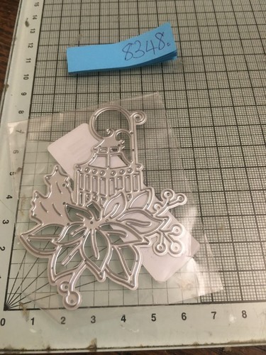 Christmas poinsettia lantern