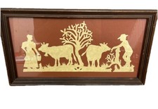 Vintage Framed Scherenschnitte