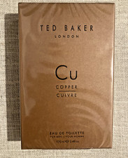 Cu Copper Ted Baker EDT Spray 100ml Copper/Cuivre Men / MASSIVE SAVINGS!!!