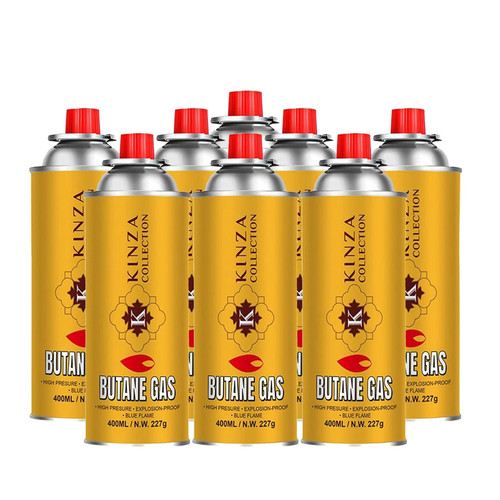 Butane gas bottles - 8x,