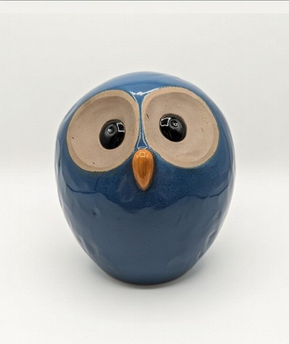 Blue owl garden ornament 23 - |,