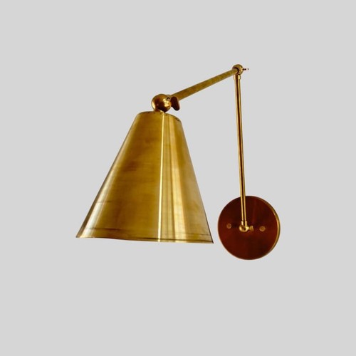 Sputnik brass wall sconce - brass, |