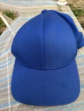Blue Classics Of Yupoong Flexfit Large Fitted Six Panel Baseball Cap