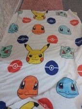 Pokemon fleece blanket - pokemon,