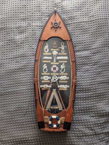 Nautical diorama ships knots - nautical,