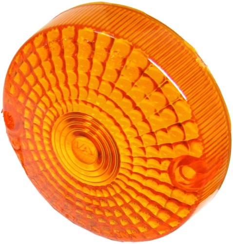 Indicator lens rear amber - l/h,