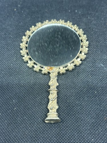Arts and crafts hand mirror - hand,