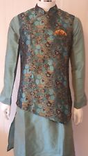 Wedding Party Sherwani Size 36 - 42. Formal Men's Indian 3 Piece Suit. 