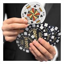 Poker Chip Playing Cards Card Games Novelty Gift Xmas Stocking Secret Santa