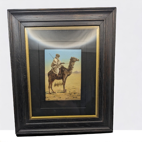 Antique 1900s frame oil - 1900s,