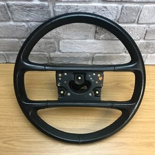 Genuine Porsche 964 OEM black leather 380mm steering wheel. 911, Turbo. etc.  2C