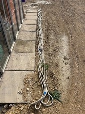 16mm diameter double  braided polyester marine rope - 42m long